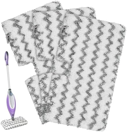 Steam Mop Replacement Pads for Shark S3500 Series S3501 S3601 S3501S S3601C by EngineeredforEffortlessClean