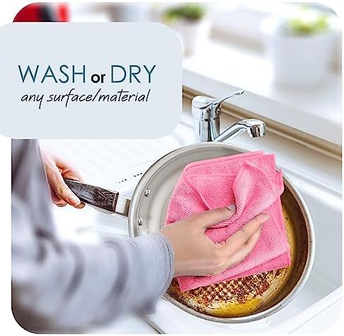 Hearth & Harbor Microfiber Cleaning Cloth Microfiber Towels - Image 3