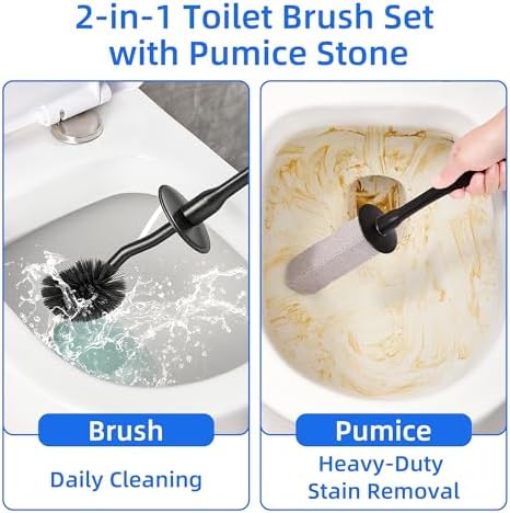 Toilet Brush and Holder Set - Image 2