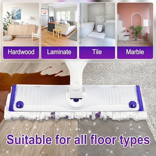 Cafonil 50 Pack Disposable Power Mop Pads - Image 7