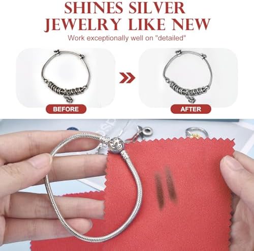 Jewelry Cleaning Cloths, Individually Wrapped Jewelry Polishing Cloths - Image 2
