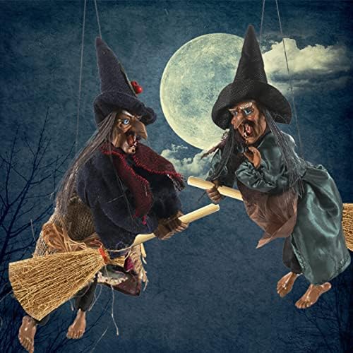 TIHOOD 50PCS Mini Broom Hanging Decoration Straw Craft Decoration Artificial - Image 4