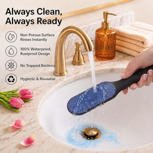 ForPro Nano Glass Foot File Callus Remover, Double-Sided Foot Scrubber - Image 5