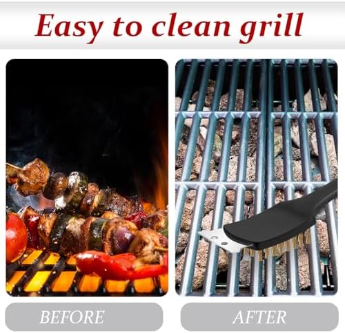Chengu 2 Pcs 12 Inch BBQ Grill Brush - Image 4