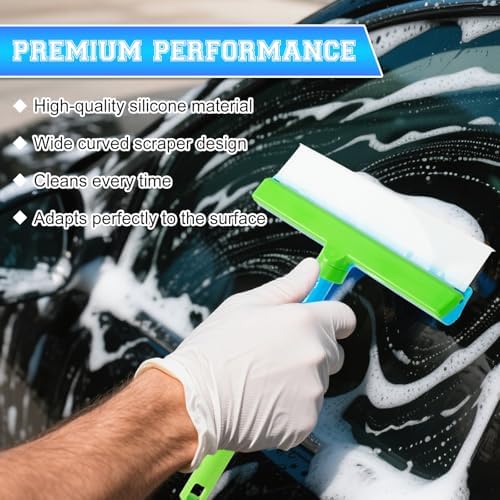 Recyclable Silicone Window Squeegee Kit, Window Cleaning Kit, Window Squeegee - Image 6