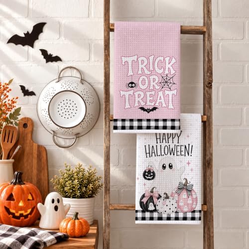 Cute Ghost Halloween Kitchen Towels Set of 2 - Image 6