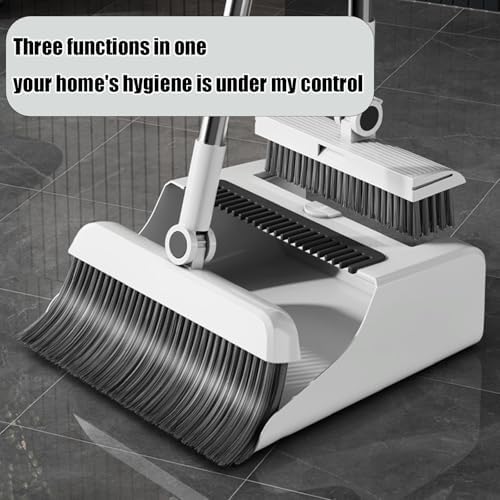Foldable Broom and Dustpan Set 3-in-1 - Image 3