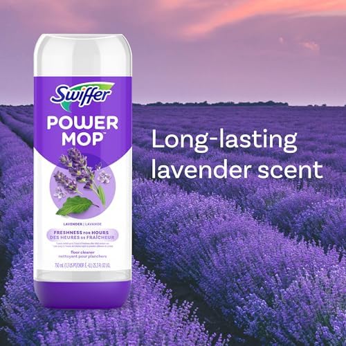 Swiffer Power Mop Refill Solution, Floor Cleaner - Image 4