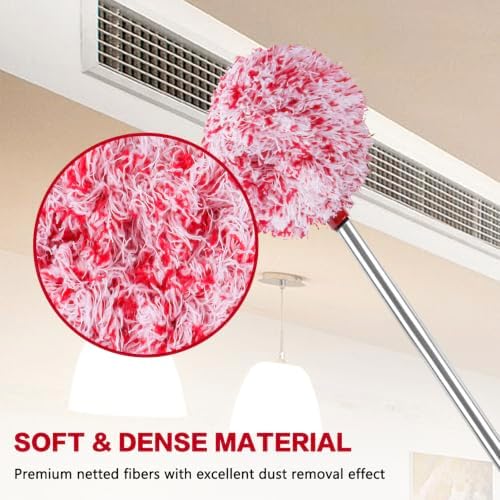 Ceiling Fan Cleaner Duster Reusable Microfiber Ceiling Fan Blade Cleaner - Image 5