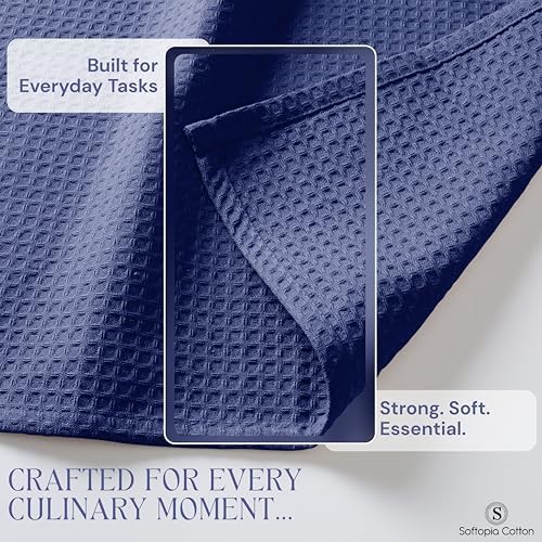 Waffle Weave Dish Towels 4 Pack, 16x26 Inches, Quick Dry Towels - Image 7