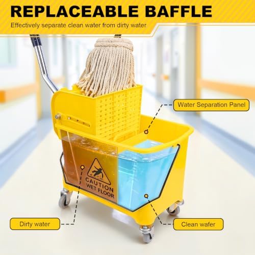 21 Quart Compact Mop Bucket - Image 4