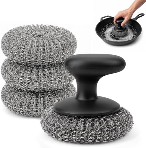 Steel Wool Scrubber, Stainless Steel Scrubber Pads by Purgreat