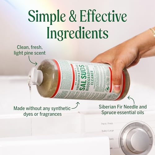 Dr. Bronner's Sal Suds Biodegradable Cleaner – All Purpose Pine Mop Detergent - Image 3