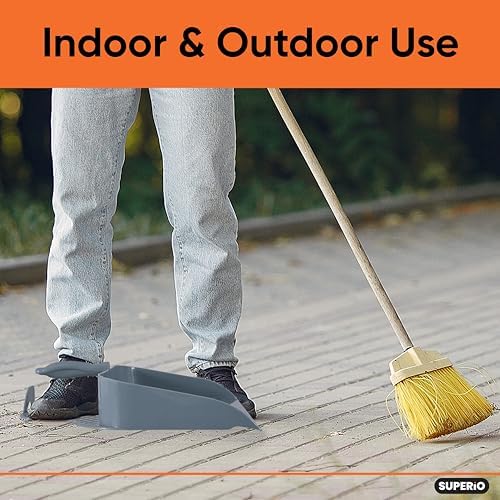 Superio Heavy Duty Plastic Step-on Dustpan - Image 7