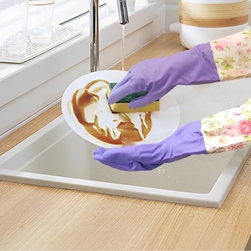 KINGFINGER Cleaning Glove, 3 Pairs Kitchen Glove - Image 7