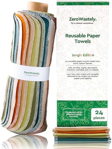 Reusable Paper Towels by ZeroWastely