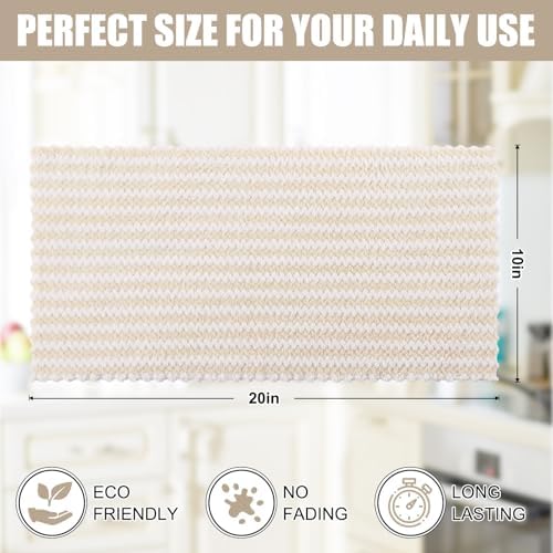 Homaxy 6 Pack Coral Velvet Kitchen Towels, 10 x 20inches - Image 5