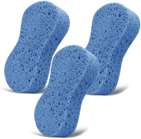 3PCS Car Wash Sponge, Heavy Duty Car Sponges by Mainlyrunmakeupsuppliers