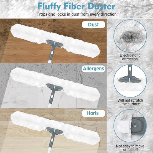 Microfiber Ceiling Fan Cleaner Duster - Image 2