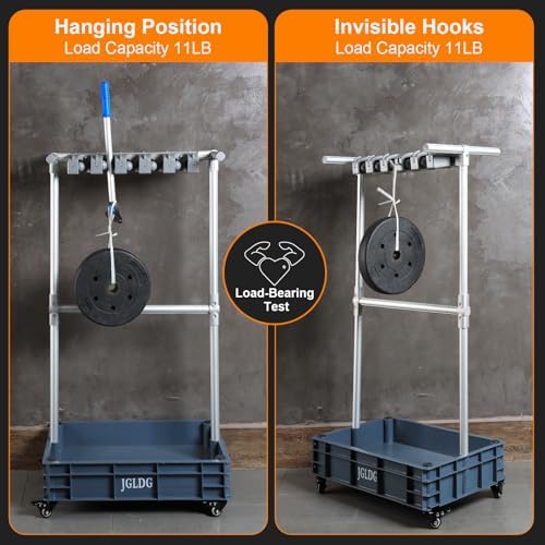 Mobile Mop and Broom Holder，Efficient Storage Solution - Image 6