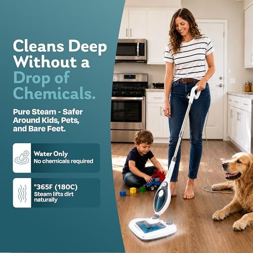 Steam & Go 10-in-1 Multi-Surface Mop and Handheld Steam Cleaner - Image 3