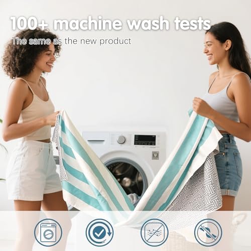 2 Pack Microfiber Beach Towel - Image 6