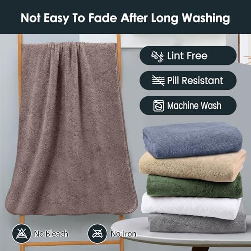 JML Microfiber Bath Towels, 2 Pack, 30 in x 60 in - Image 7