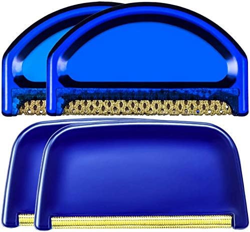 Boao 4 Pieces Sweater Combs to Remove Pilling Sweater Defuzzer, Retro Luxury by Boao