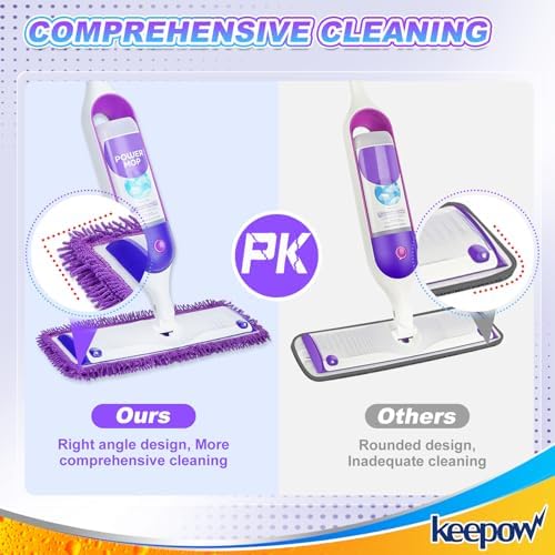 KEEPOW Reusable Power Mop Pads Compatible - Image 3