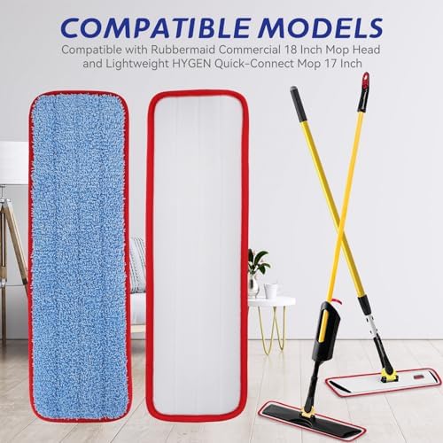 Replacement Mop Pads for Rubbermaid Commercial 18.5 Inch Mop Head - Image 4