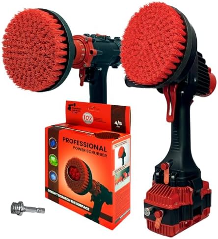 Premium Drill Brush Professional– 2in1 by Kornelypowerscrubbers