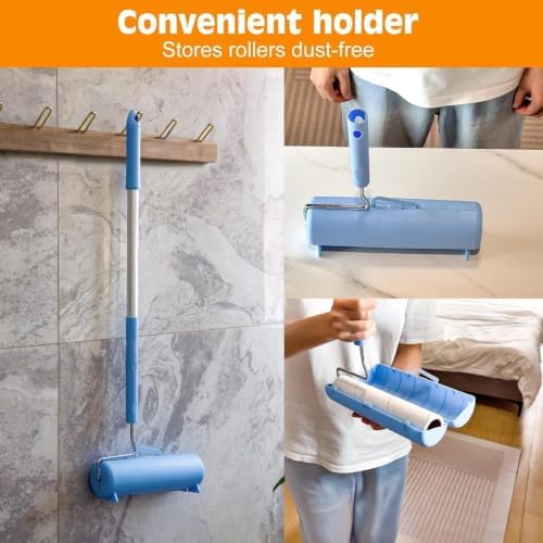 BEAH Large Lint Roller for Pet Hair Extra Sticky, 9.45''Pet Hair Removal Tool - Image 3