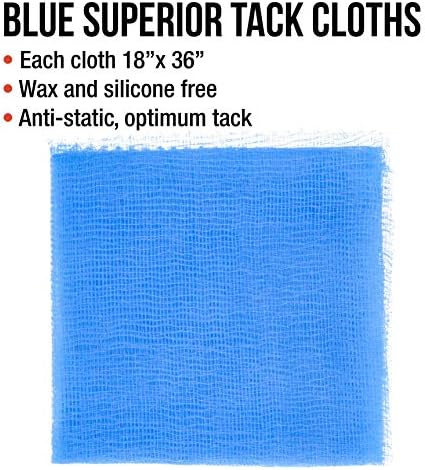 TCP Global Pure Blue Superior Tack Cloth, Tack Rags - Image 3