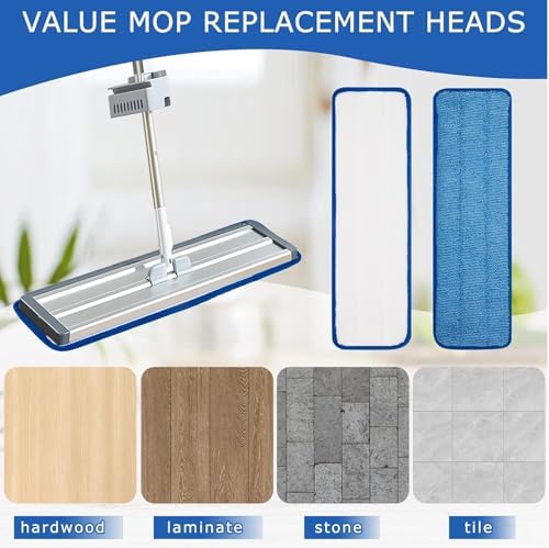 3 Pack of 18 inch Microfiber Mop Pad Universal - Image 4