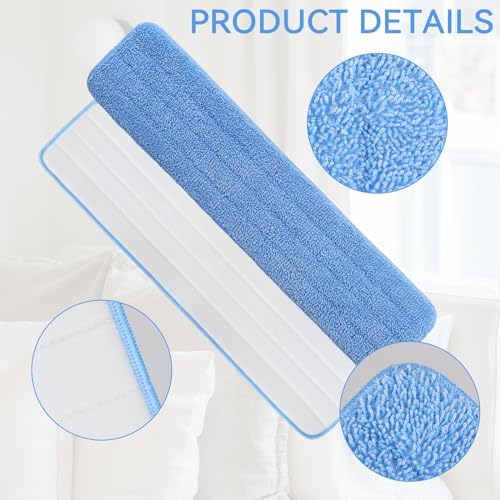 Replacement Microfiber Pad for Rubbermaid Commercial 24 Inch Mop Head - Image 2
