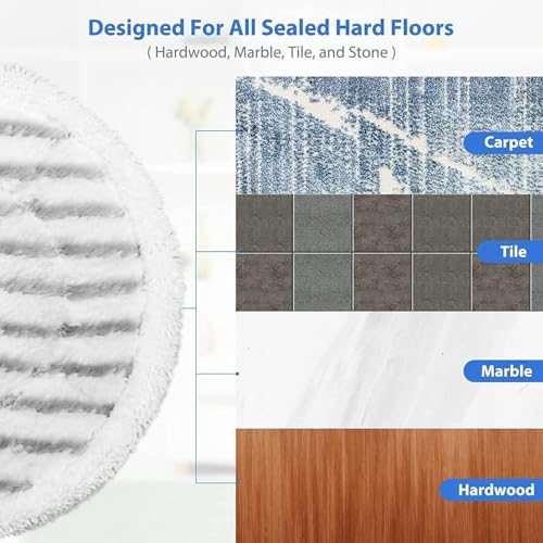 12 Pack Steam Mop Replacement Pads Fit - Image 5