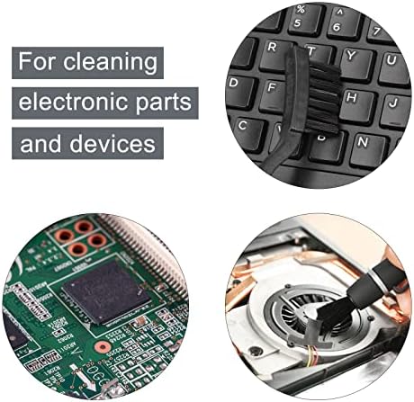 uxcell 4 Pcs Anti Static ESD Brush Portable Plastic Handle Nylon Lab Cleaning - Image 5