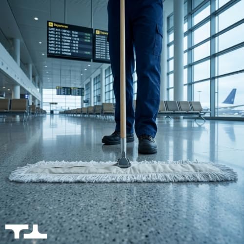 Commercial Dust Mop & Floor Sweeper, 24 in. Dust Mop - Image 2
