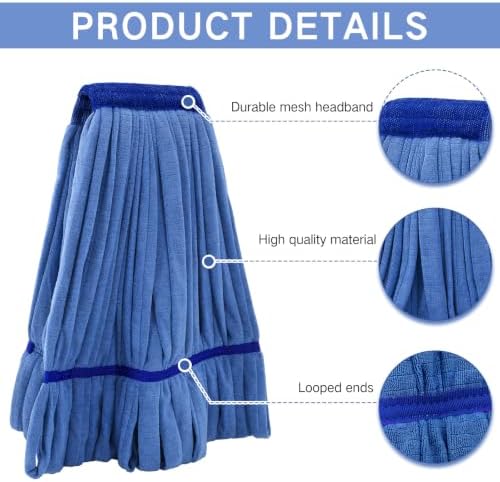 Lallisa 4 Pcs Microfiber Mop Heads Replacement Tube - Image 3