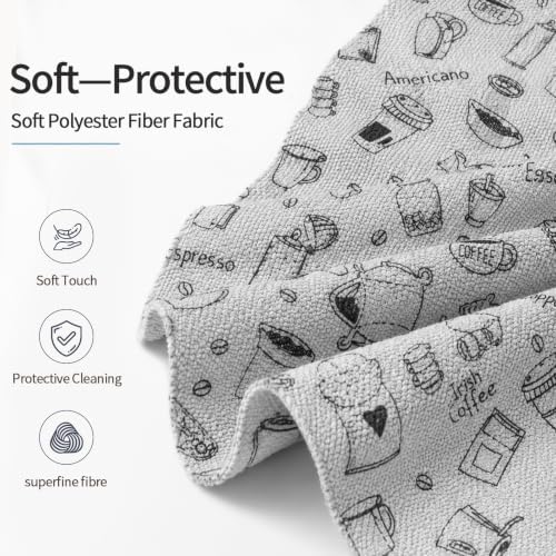 Microfiber Cleaning Cloth Roll, 20 Pack Tear Away Reusable Microfiber Towels - Image 4