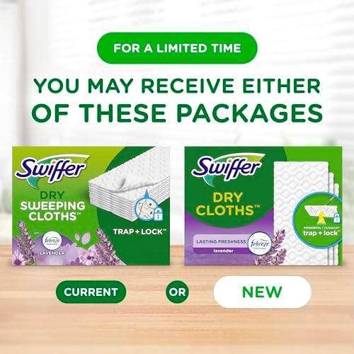 Swiffer Sweep + Mop, Dry Pads Refill, Floor Cleaner - Image 2