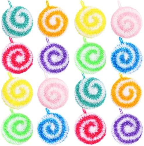 Kenning 12 Pcs Dish Scrubber Non Scratch Dish Washing Scrubbers Reusable by Kenning