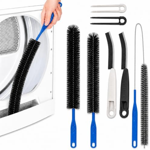 Dryer Lint Trap Cleaning Brush Set, Dryer Vent Cleaner Kit by Unknown