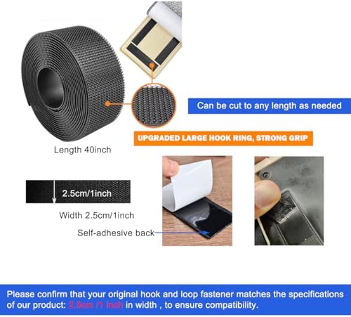 Universal Mop Hook and Loop Replacement Strap - Image 2
