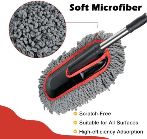 Car Duster Exterior Scratch Free, Microfiber Car Duster - Image 5