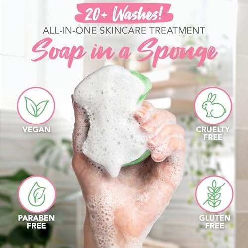 Spongables Pedi Scrub Foot Exfoliating 20+ Wash Sponge - Image 3
