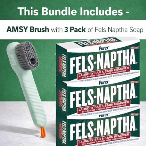 AMSY Stain Remover Cloths Laundry Bundle Multifunctional Stain Remover Brush - Image 2
