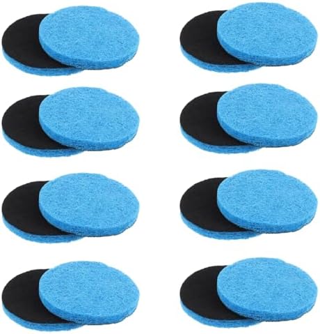 16pcs Microfibre Pads Power Scrubber Pads Set Electric Scrubber Replacement by EPLZON
