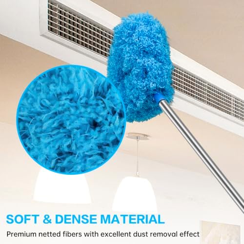 Ceiling Fan Cleaner Duster Reusable Microfiber Ceiling Fan Blade Cleaner - Image 5
