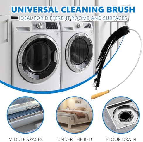 Dryer Lint Brush Vent Cleaner Tool 47.2 Inch Extra Long Flexible - Image 3